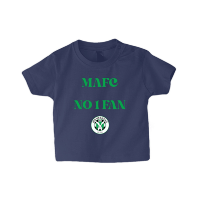 BABYBUGZ NO 1 FAN T SHIRT - NAVY - Infant&Baby