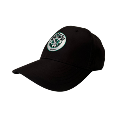 Crest Cap Black Adult