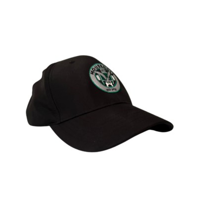 Crest Cap Black Adult
