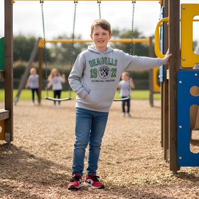 Junior 1922 Overhead Hoody RS Sports Grey