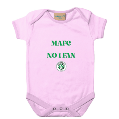 BABIES MAFC NO 1 FAN BODYSUIT - PINK - Infant&Baby
