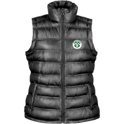 Womens Padded Gillet - Black