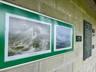 Personalised Plaque on the Solomon Browne Wall