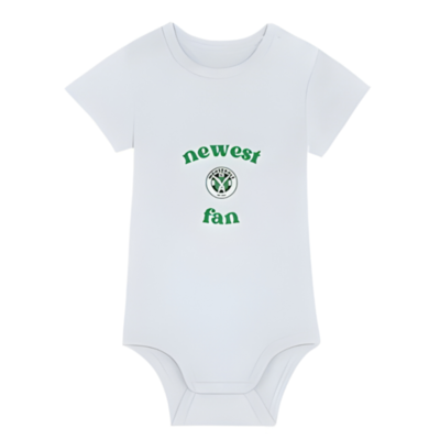 BABIES NEWEST FAN BODY SUIT - WHITE - Infant&Baby