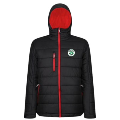 Mens Thermal Jacket - Black/Red