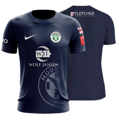 Away Short Sleeve Shirt With Sleeve Sponsors 2025-26 - Women