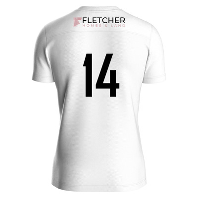 Home Short Sleeve Shirt With Sleeve Sponsors 2025-26 - Youth