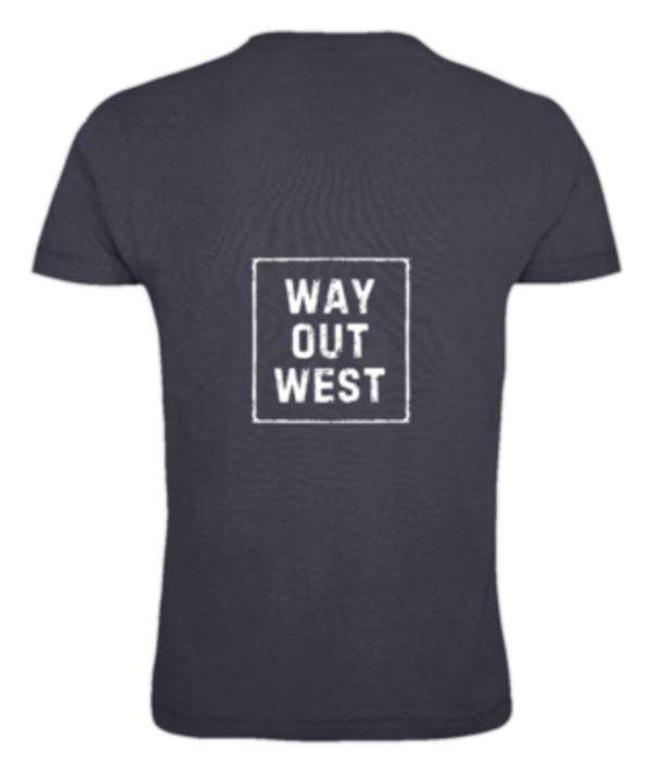 Mens Way Out West T Shirt - Navy