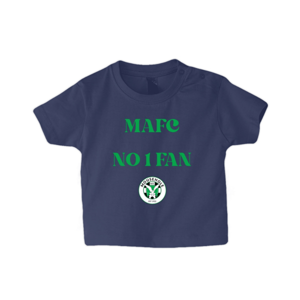 BABYBUGZ NO 1 FAN T SHIRT - NAVY - Infant&Baby