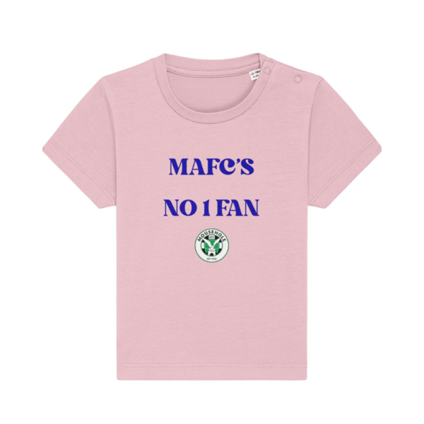 BABIES MAFC NO 1 FAN BODYSUIT - PINK - Infant&Baby