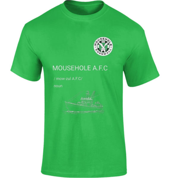 Mens PHONETIC MOWZUL Tshirt - Kelly Green