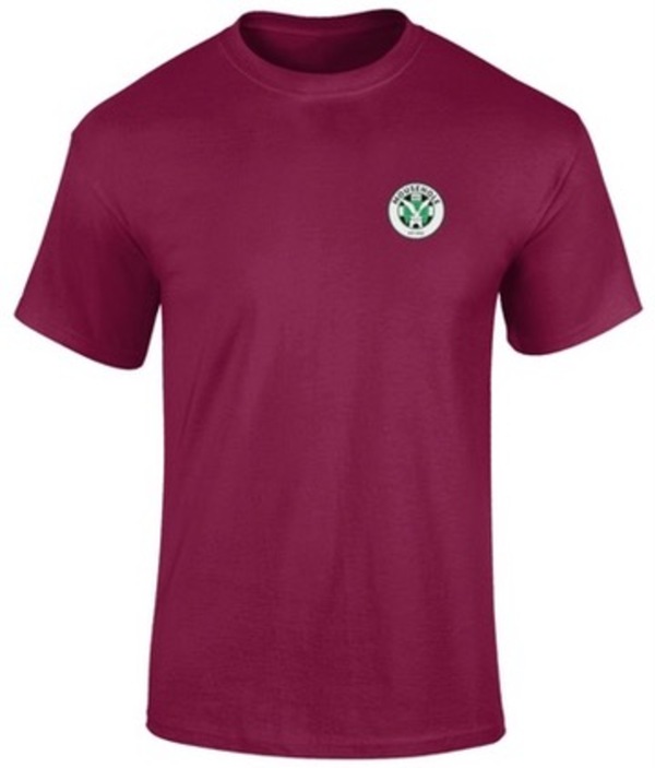 Mens Crest T Shirt - Red