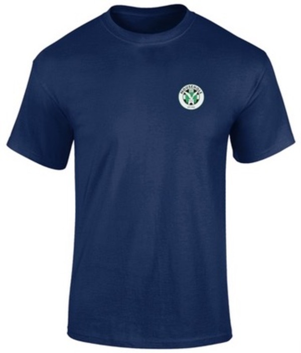 Mens Crest T Shirt - Navy