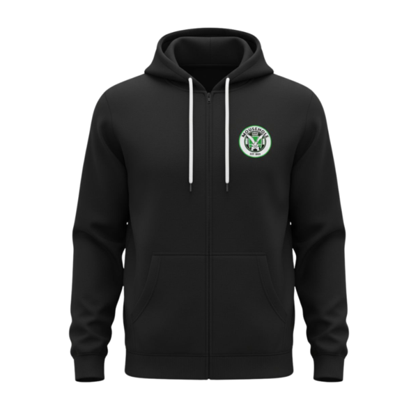 Mens Full Zip Hoody Black