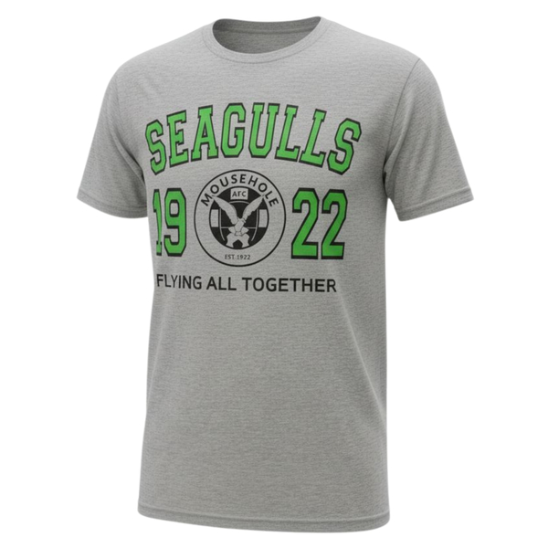 Mens Seagulls 1922 T Shirt RS Sports Grey