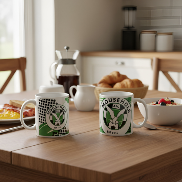 Pack of Two Speckled Mugs 11oz