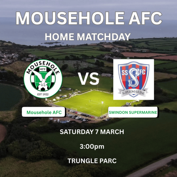 v SWINDON SUPERMARINE SATURDAY 7 MARCH 3PM