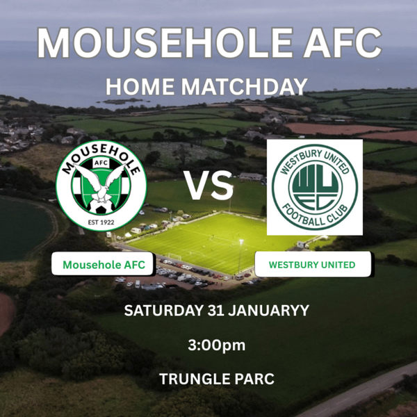 v WESTBURY UNITED SATURDAY 31 JAN 3PM