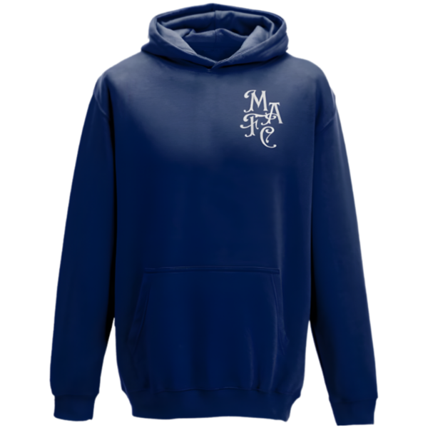 Mens MAFC Crest Hoodie - Navy - Adult