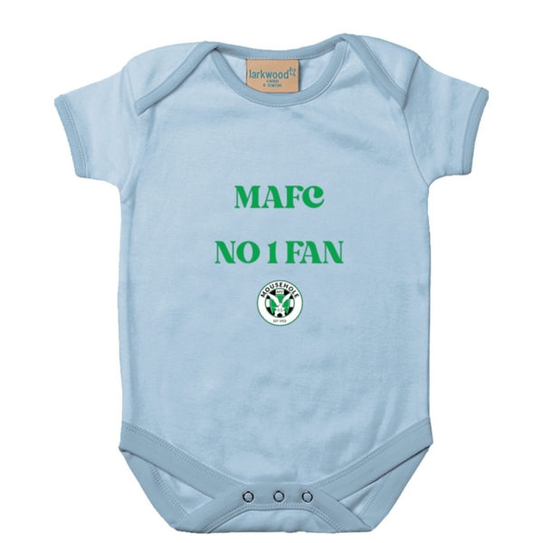 BABIES MAFC NO 1 FAN BODYSUIT - PALE BLUE - Infant&Baby