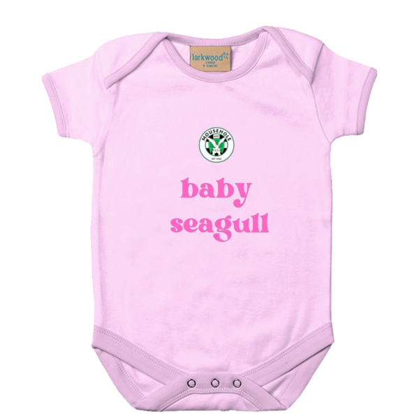 BABIES BABY SEAGULL BODYSUIT - PINK - Infant&Baby
