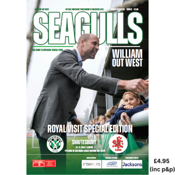 Royal Visit Special Match Day Programme