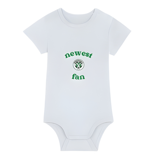 BABIES NEWEST FAN BODY SUIT - WHITE - Infant&Baby