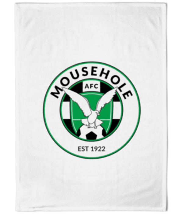 Mousehole AFC Teatowel - White