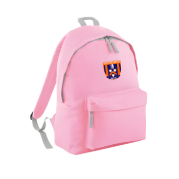 Fashion Backpack - Light Pink/Grey