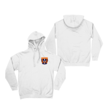 Womens Bards Strollers Hoody - Arctic White