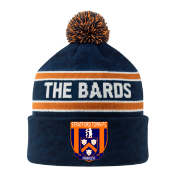 Adult The Bards Bobble Hat Navy