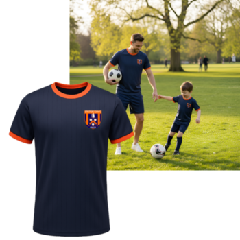Junior Shadow T Shirt Navy