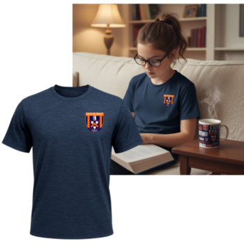 Junior Training T Shirt Navy