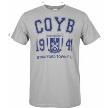 Mens COYB T Shirt Grey Marl