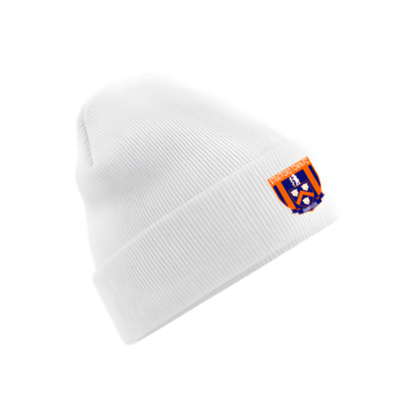 Unisex Knitted Hat - White