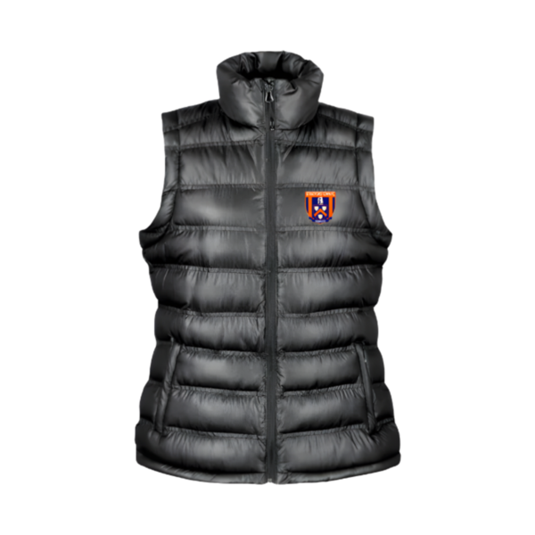 Womens Padded Gillet - Black