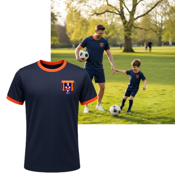 Junior Shadow T Shirt Navy