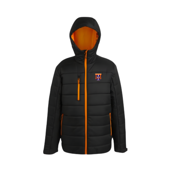 Mens Thermal Jacket - Black/Orange