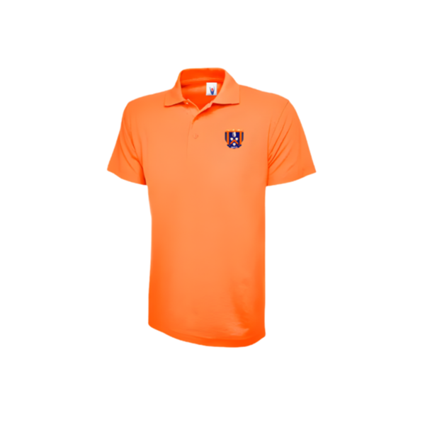 Unisex Classic Pique Polo Shirt - Orange